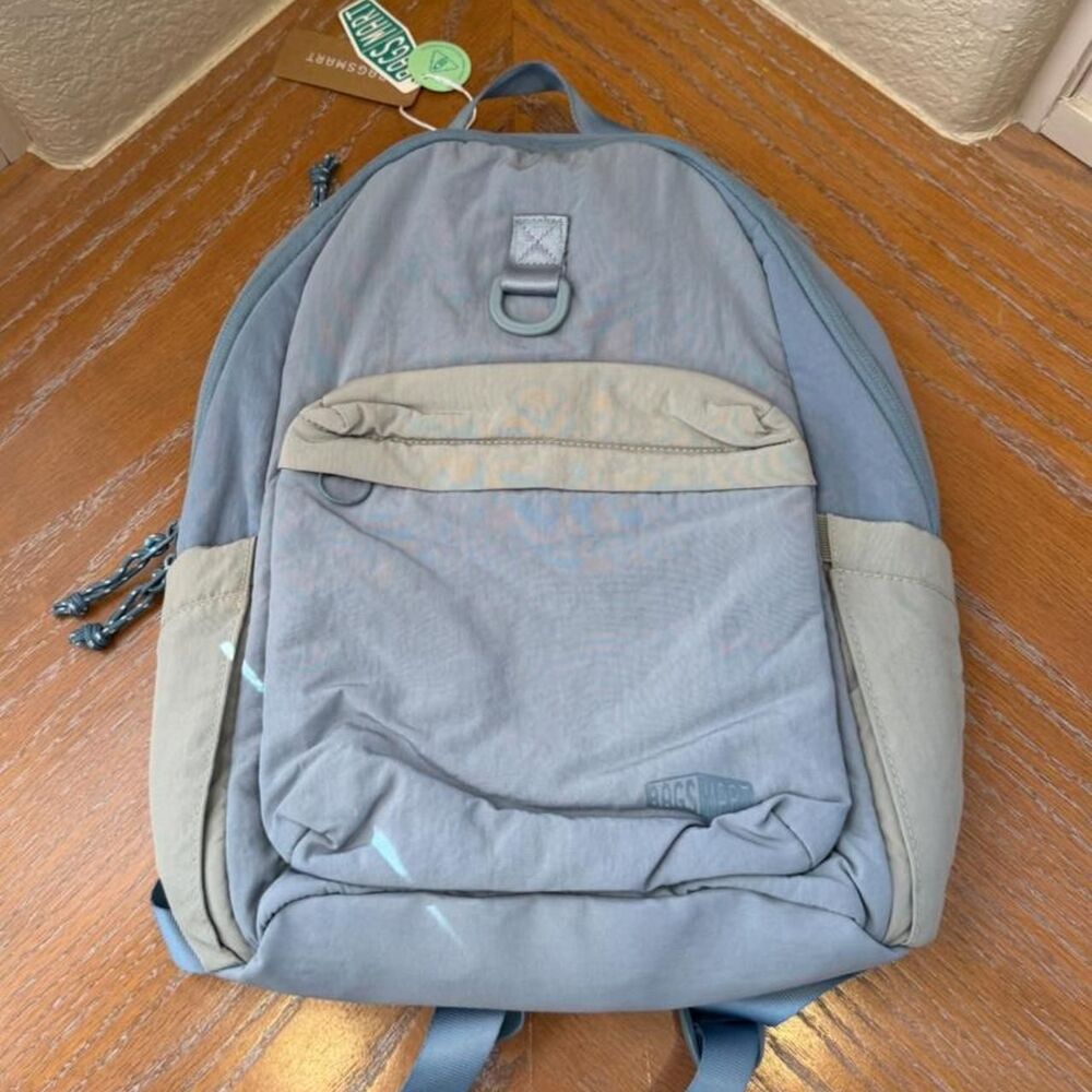Bagsmart Women's Grey and Blue Bag